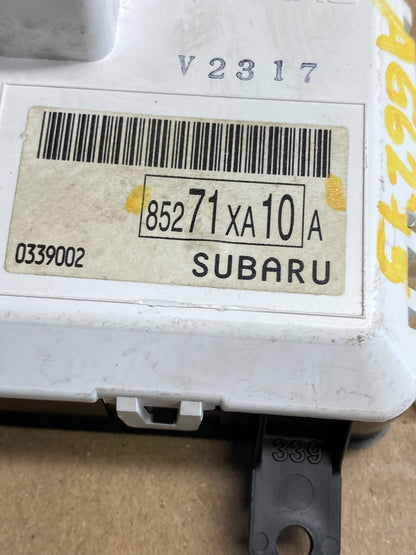 2008 - 2014 Subaru Tribeca Security Information Display Screen AG6275 DG3