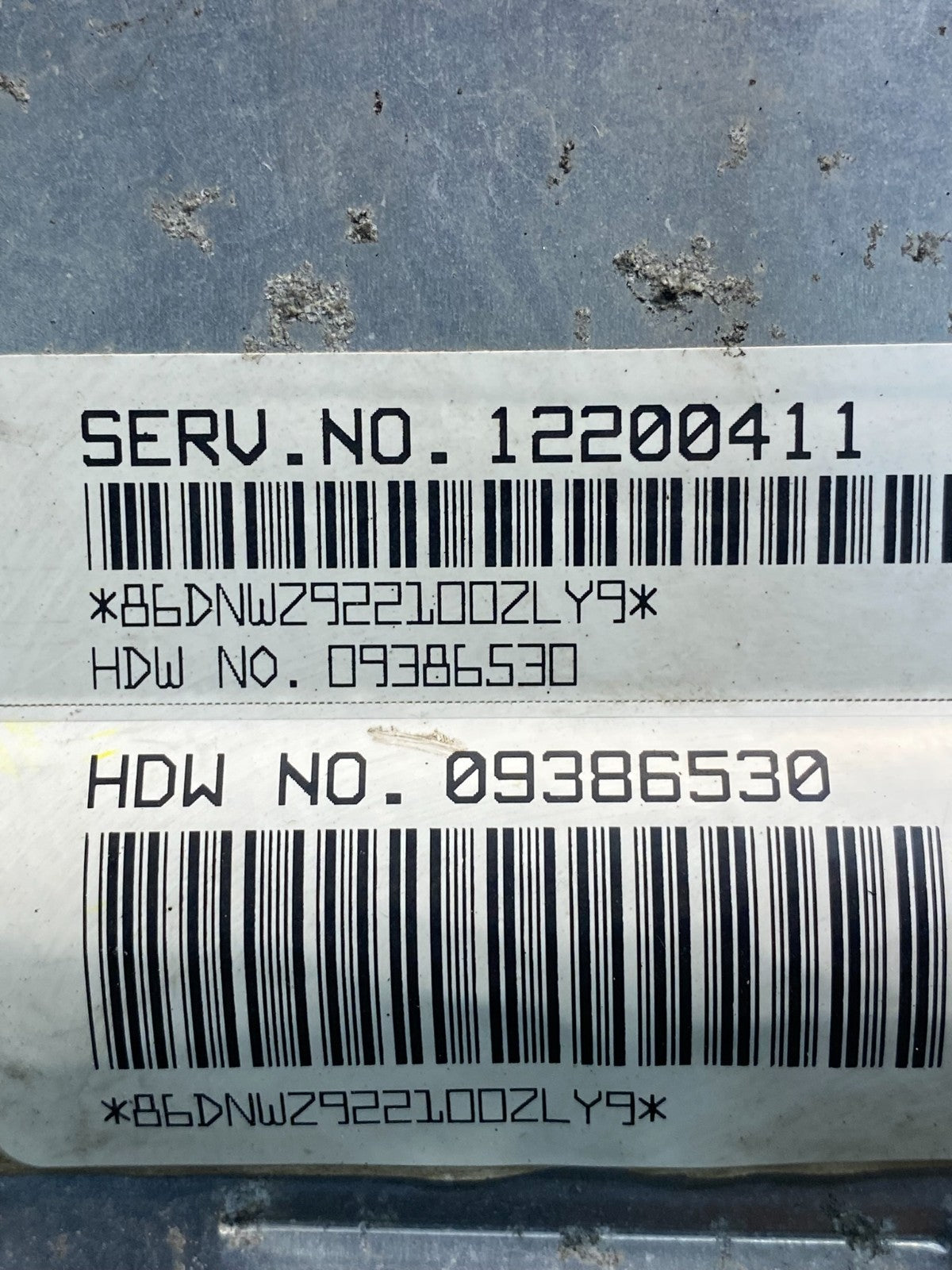 2001-2002 Silverado Tahoe Engine Computer Module 12200411 ECM ECU AG9581 DG2