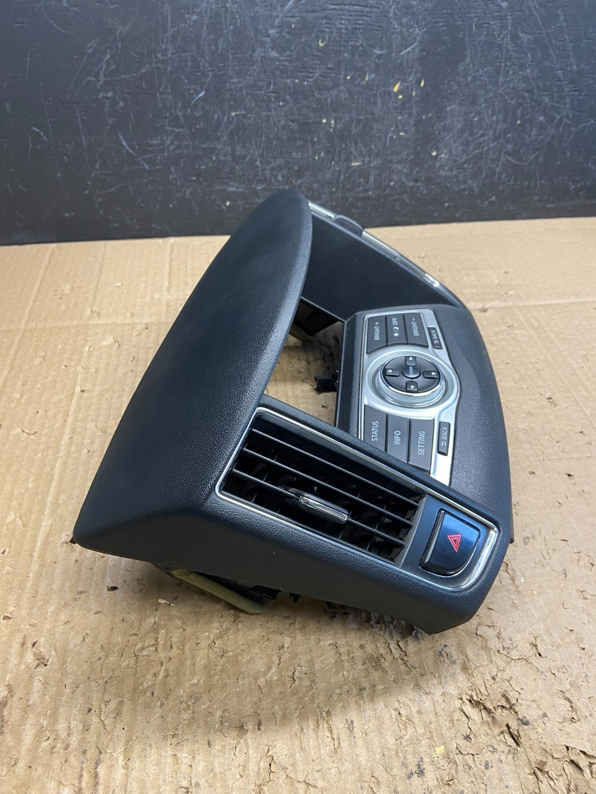 2009 to 2014 Nissan Maxima Radio Audio Panel Control Bezel Trim AD1949 DG1