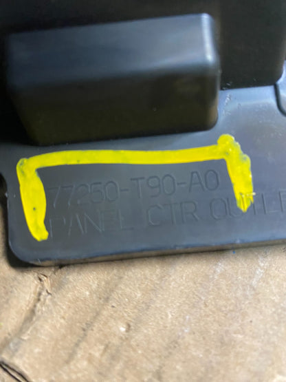 2023 - 2024 Honda Pilot Front Center Dash Air Vent Trim Storage I5181 DG1 OEM6