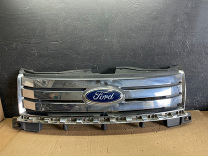2007 2008 2009 2010 Ford Edge Front Upper Chrome Grill Grille Oem aa8928 DG0