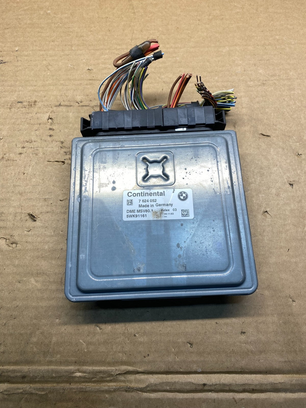 2007 - 2011 BMW 328i 528i E90 ECM ECU Engine Computer 7624052 AC8729 DG0