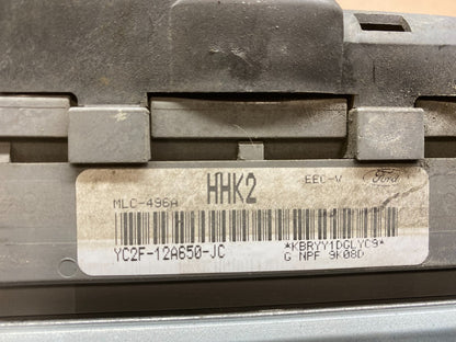 2000 Ford Van E150 E250 5.4L Engine Computer Module ECM YC2F-12A650-JC G1354 PS3