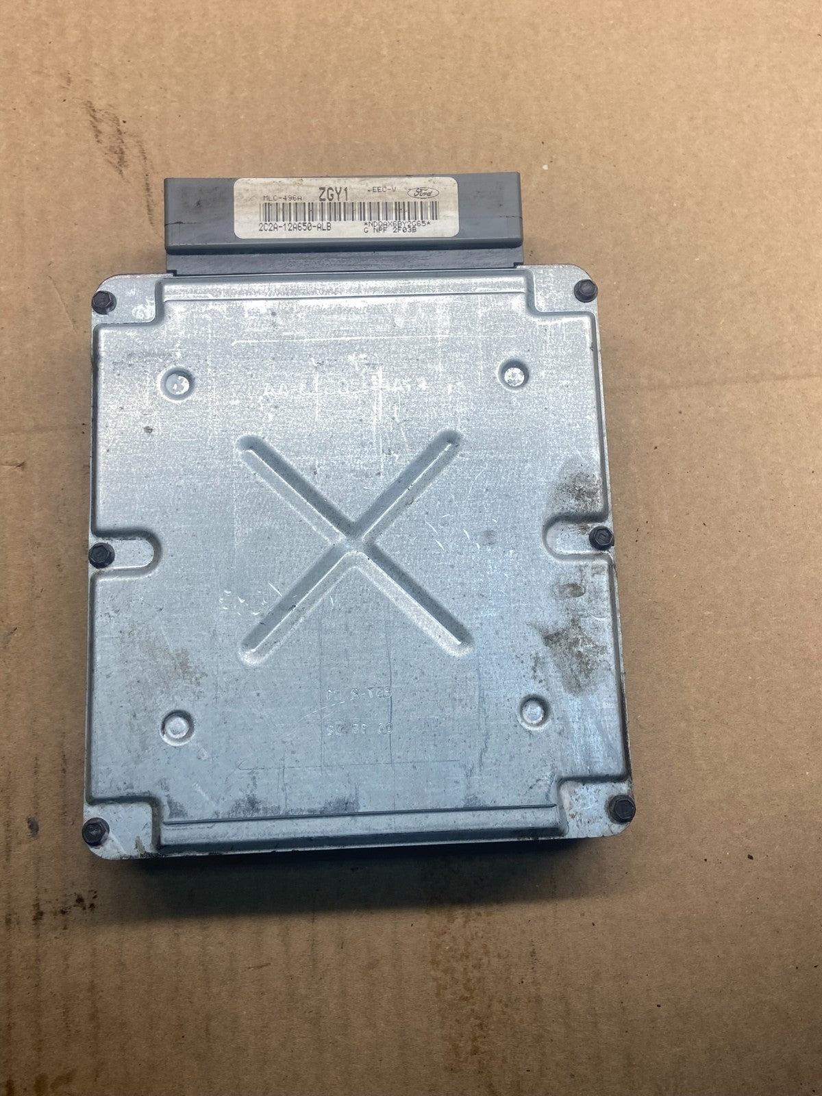 2002 Ford Van E250 E350 5.4L Engine Control Module ECU 2C2A-12a650-ALB Y4347 DG2
