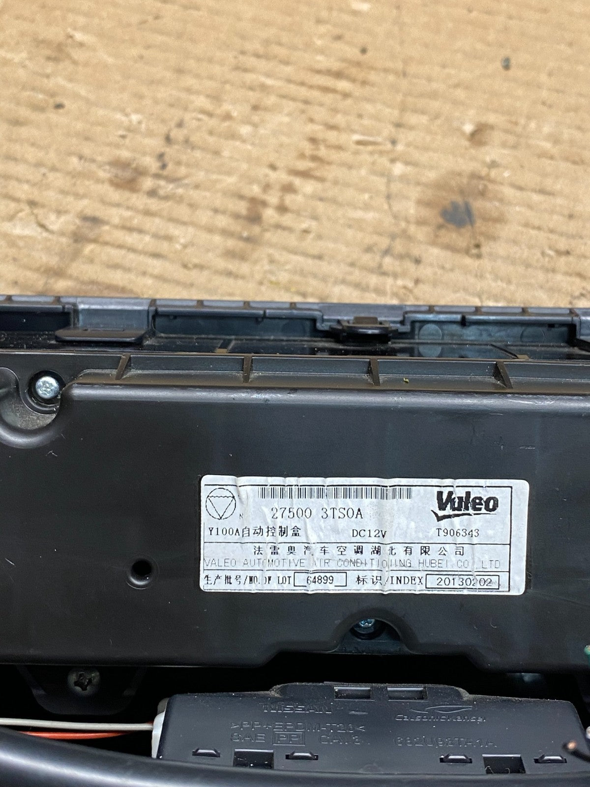 2013 2014 2015 Nissan Altima A/C Temperature Climate Control R2698 DG7