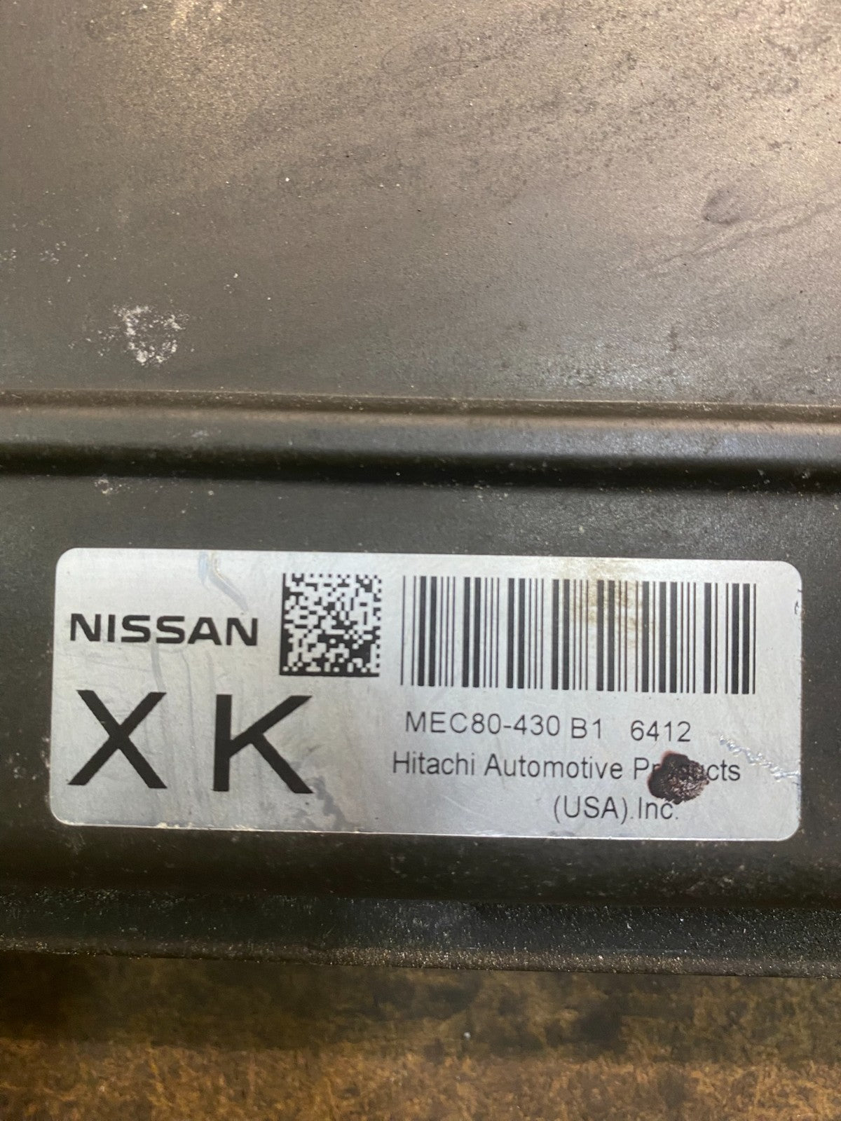 2006 Nissan Frontier Xterra 4.0L Engine Control mec80-430 b1 ac0394 DG2