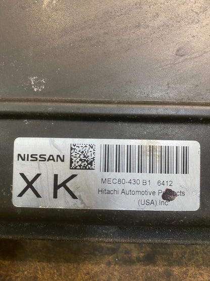 2006 Nissan Frontier Xterra 4.0L Engine Control mec80-430 b1 ac0394 DG2