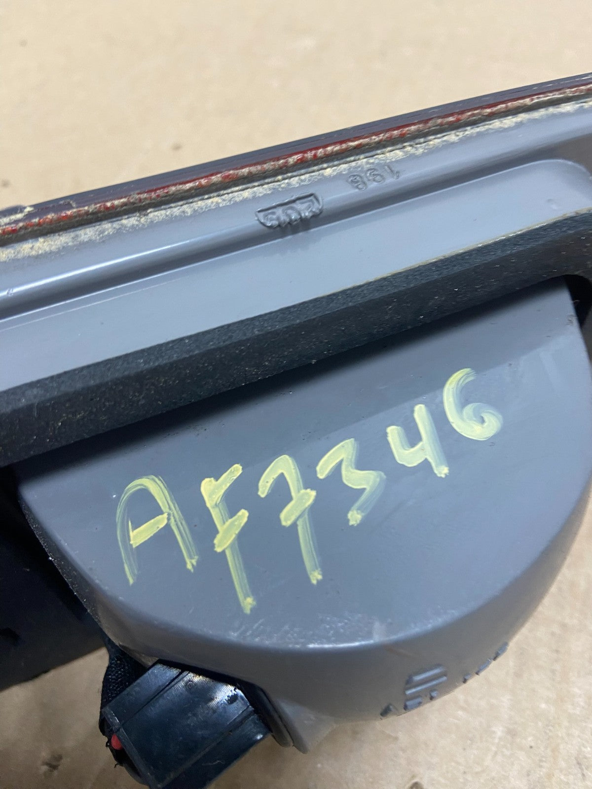 1997 to 1999 Toyota Camry Tail Light Inner Left Driver LH AF7346 DW7