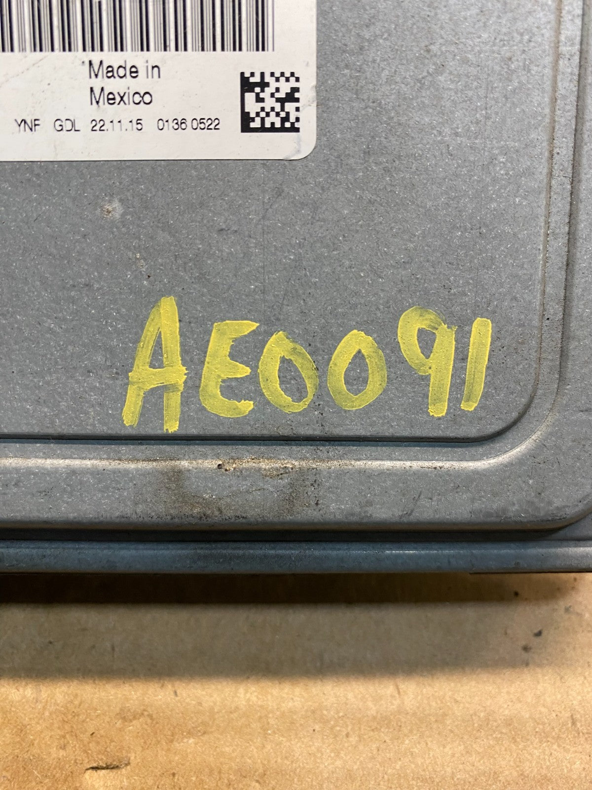 2016 2017 Volkswagen Jetta Engine Computer Ecu Pcm Ecm Pcu AE0091 DG3