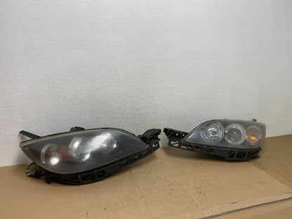 2004 to 2009 Mazda 3 Hatchback Left+Right Side Headlights AE6790 DW2
