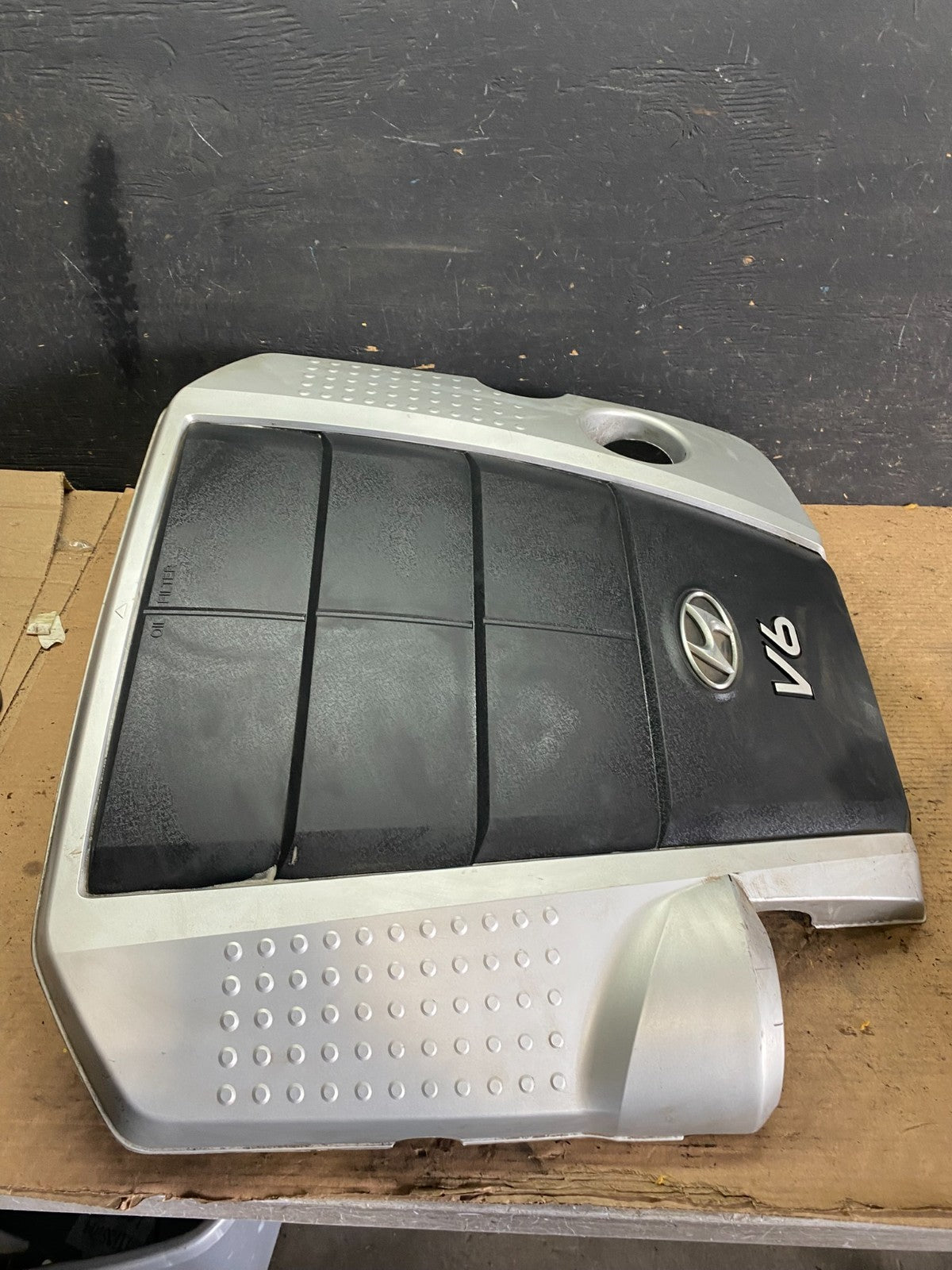 2009 to 2012 Hyundai Genesis 3.8L Engine Motor Shield Cover OEM P0211 DG3