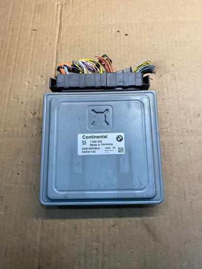 2007 - 2011 BMW 328i 528i E90 ECM ECU Engine Computer 7602220 AA7649 DG0