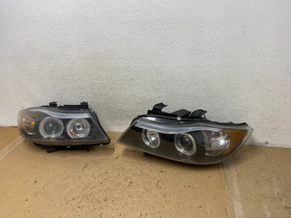 2006 to 2008 BMW 3-Series Sedan E90 Left+Right Set Side LED Headlights AH2912 DW2