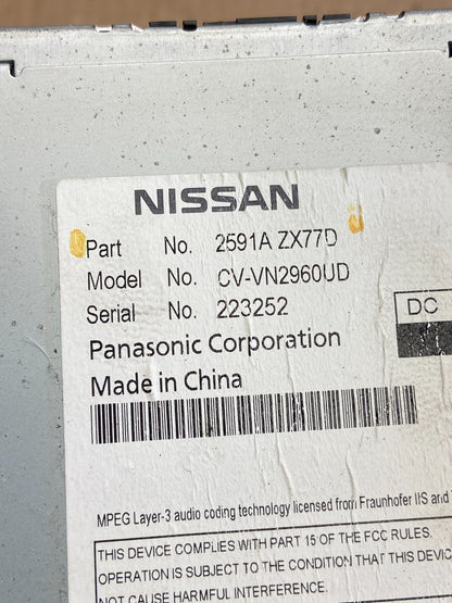 2011 - 2013 Nissan Murano Maxima M35 M37 BOSE Radio CD Navigation AI2859 DG5