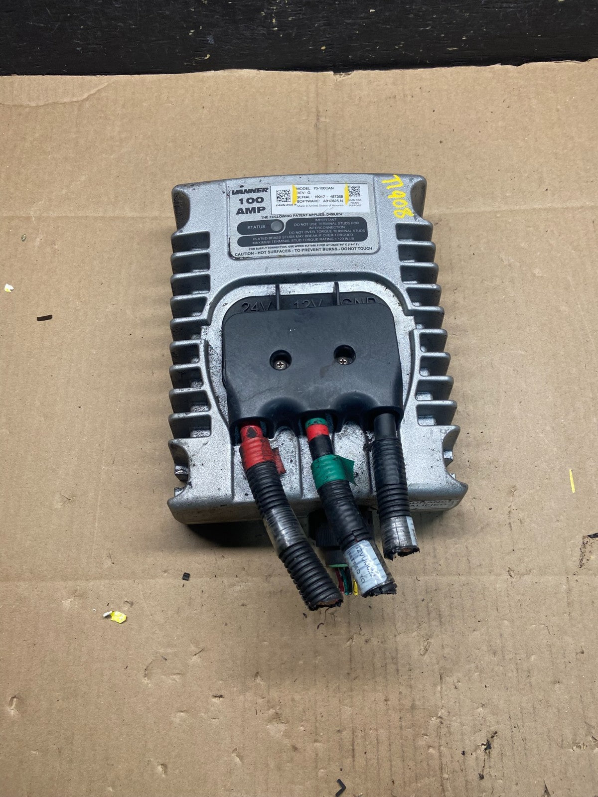 Vanner 70-100 Battery Equalizer 100 Amp 24 Volt Input to 12 Volt Output T1908 PS0