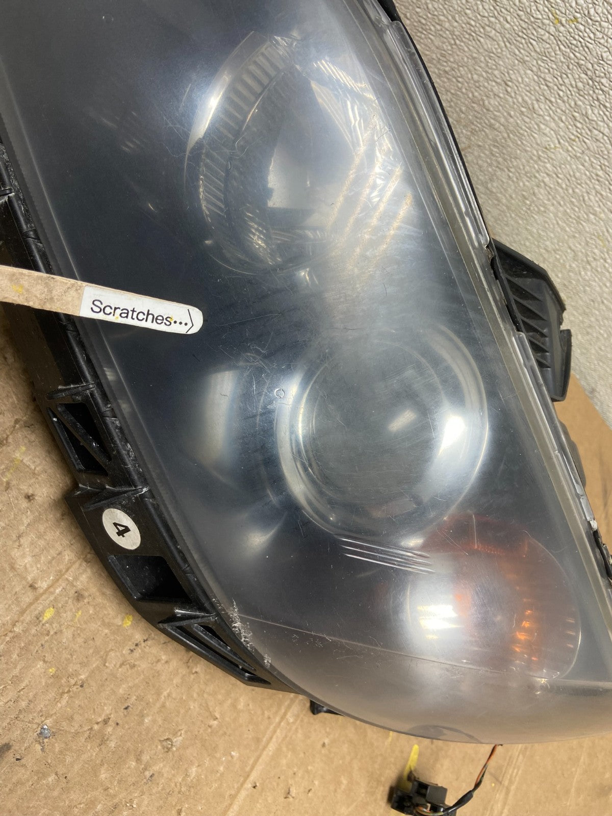 2004 to 2009 Mazda 3 Sedan Left Driver LH Side Halogen Headlight Oem AA2671 DW3