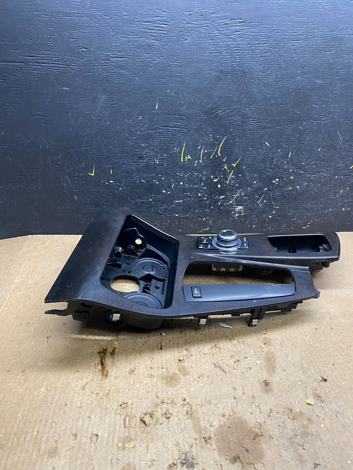 2011-2016 BMW 5 F10 Center Shifter Console Trim Cup Holder Switches OEM Z4590 DG5