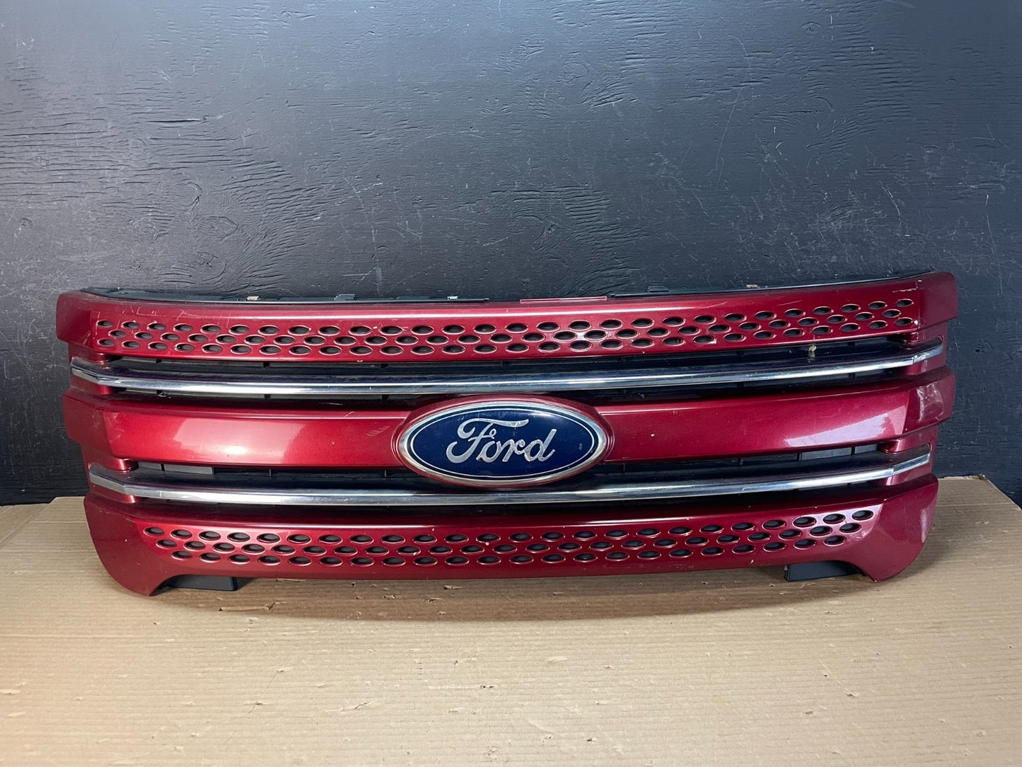 2011 to 2015 Ford Explorer Upper Front Grill Grille AF3348 DW0