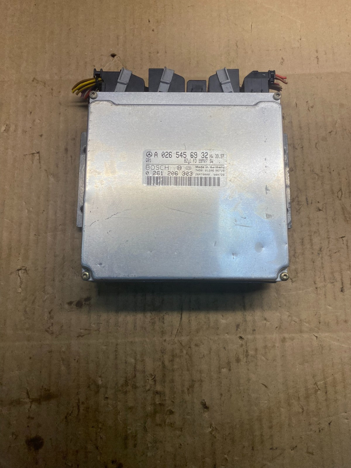 1998 to 2000 Mercedes S430 S500 ECU ECM Engine Control Module Unit OEM AC0396 DG0