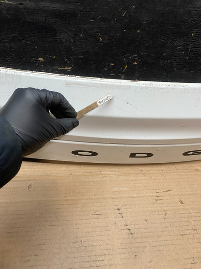 2011 to 2018 Dodge Grand Caravan Tail Gate Trim Molding With Camera OEM V2684 DG4