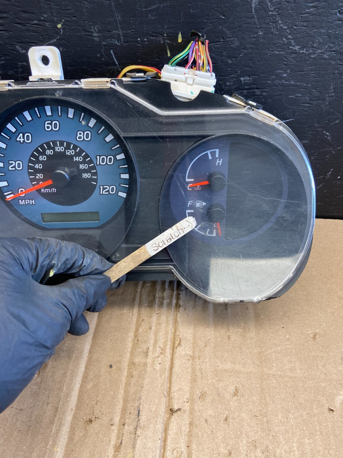 2002-2003 Nissan Pathfinder Xterra Cluster Speedometer Instrument OEM AB8915 DG3