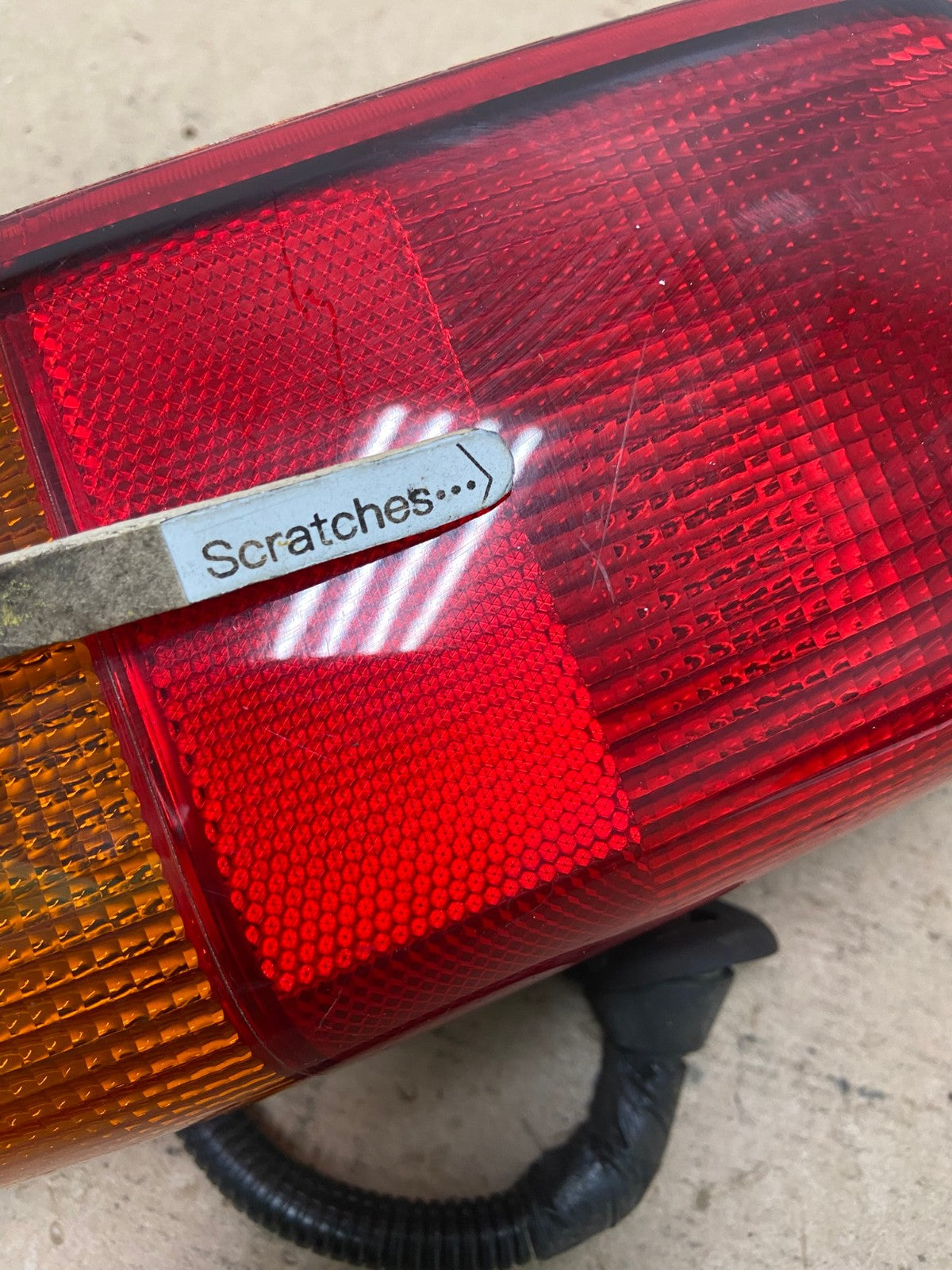 1997 to 2001 Jeep Cherokee Right Passenger Side Tail Light AF5744 LK3