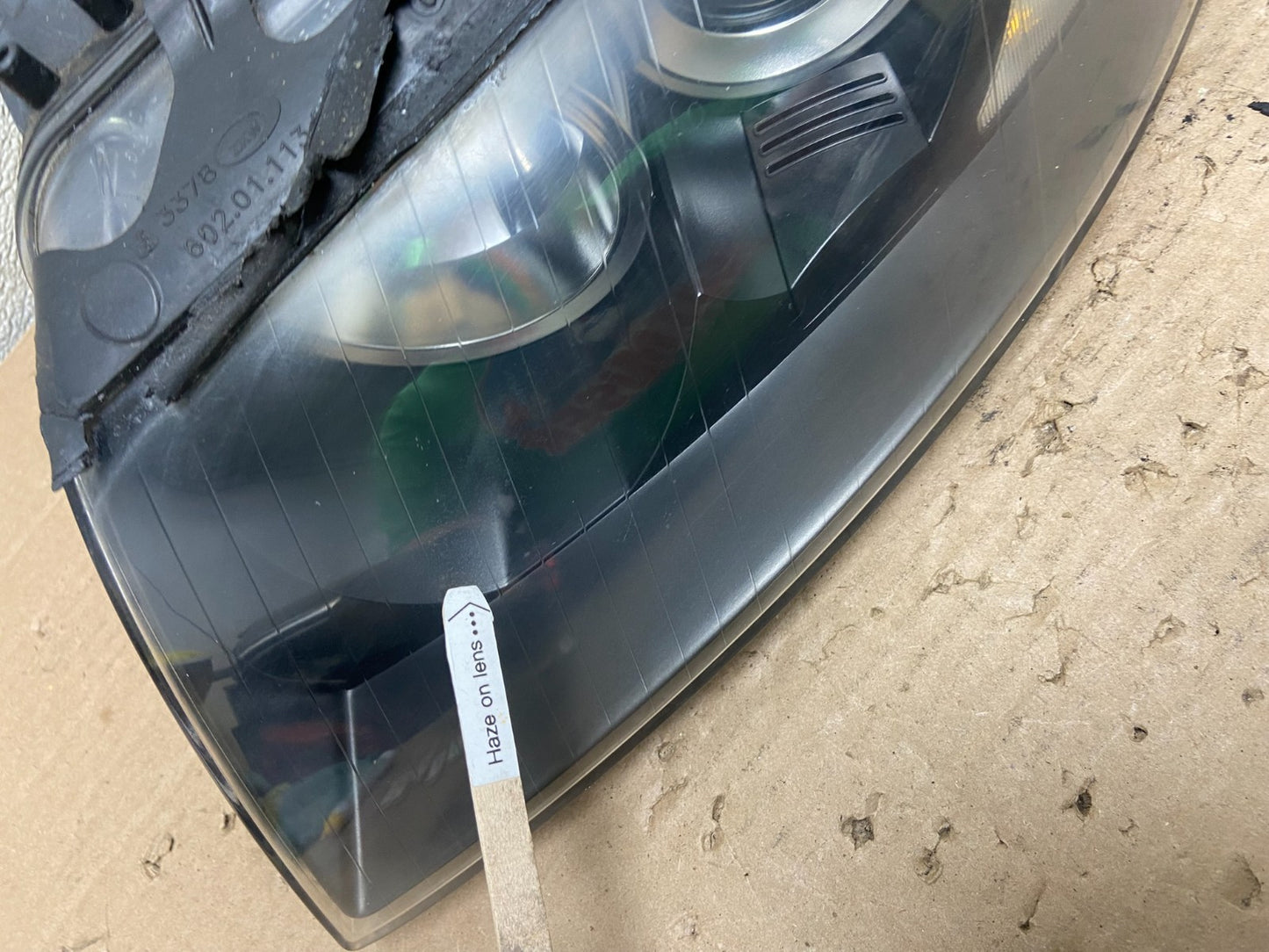 Xenon HID 2003 to 2006 Audi A4 Convertible Left Drvier LH Headlight AA9498 DW4