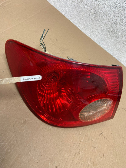 2005 to 2008 Toyota Corolla Left Driver Lh Side Tail Light AD6455 LK4