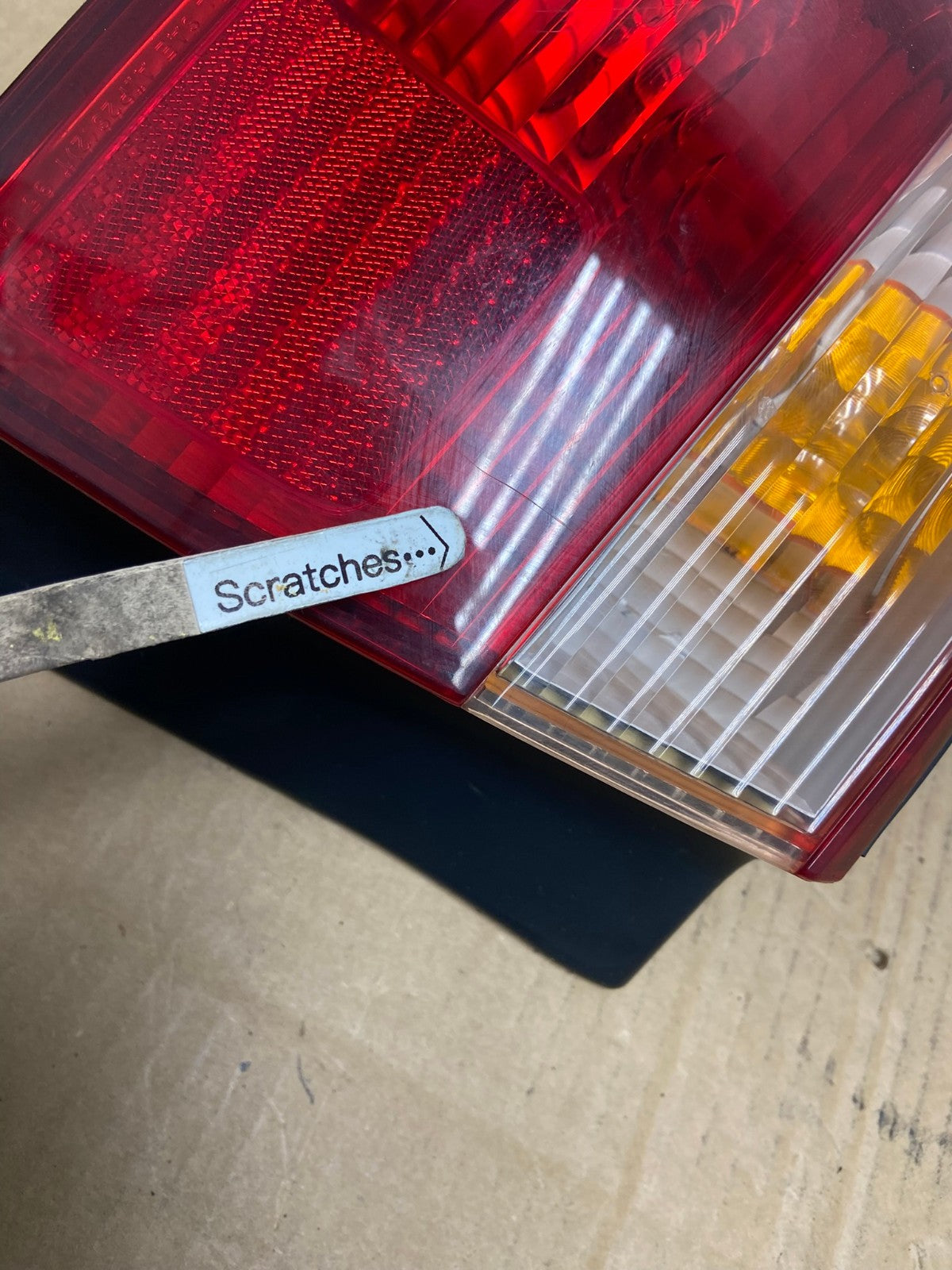 1998 to 2000 Honda Accord Sedan Tail light Left Driver LH Side AD0806 LK3