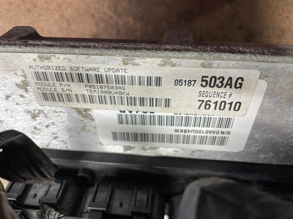 2008 Dodge Durango 4.7 Computer Engine Computer PCM ECU P05187503AG J5147 PS2