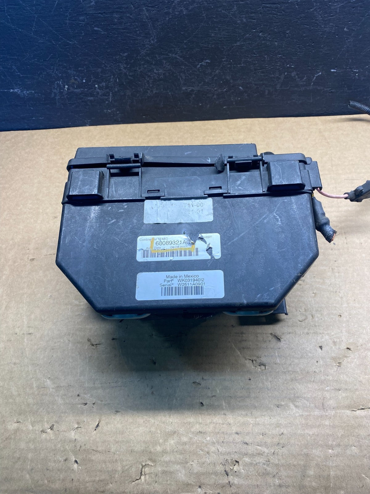 2011 2012 Dodge Durango Grand Cherokee Fusebox Fuse Box Relay Module ac8106 DG4