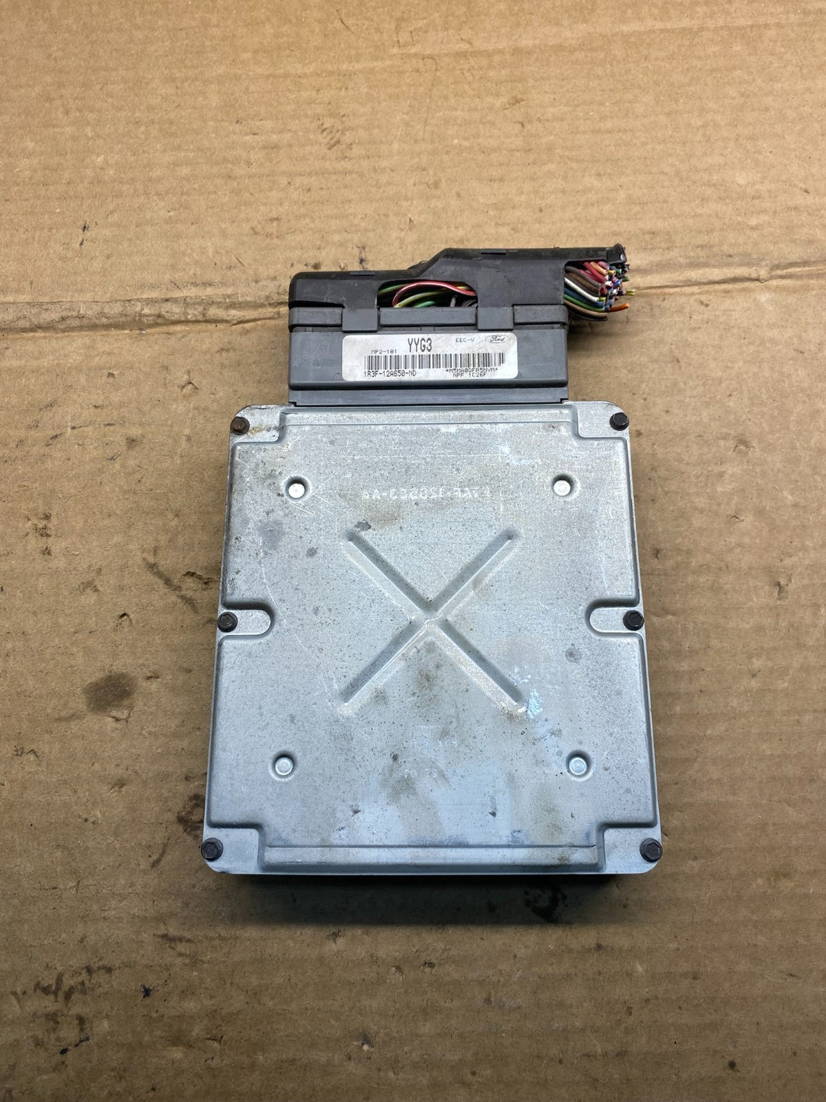 2001 Ford Mustang 3.8L ECU ECM PCM Engine Computer 1r3f-12a650-nd AD3503 DG1