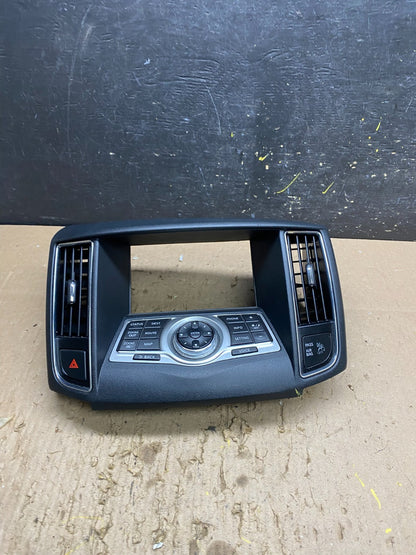 2011 2012 2013 Nissan Maxima Radio Audio Panel Control Bezel Trim  t8573 DG0