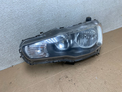 2010-2013 Mitsubishi Lancer Left Driver LH Side Headlight Halogen W0737 DW2