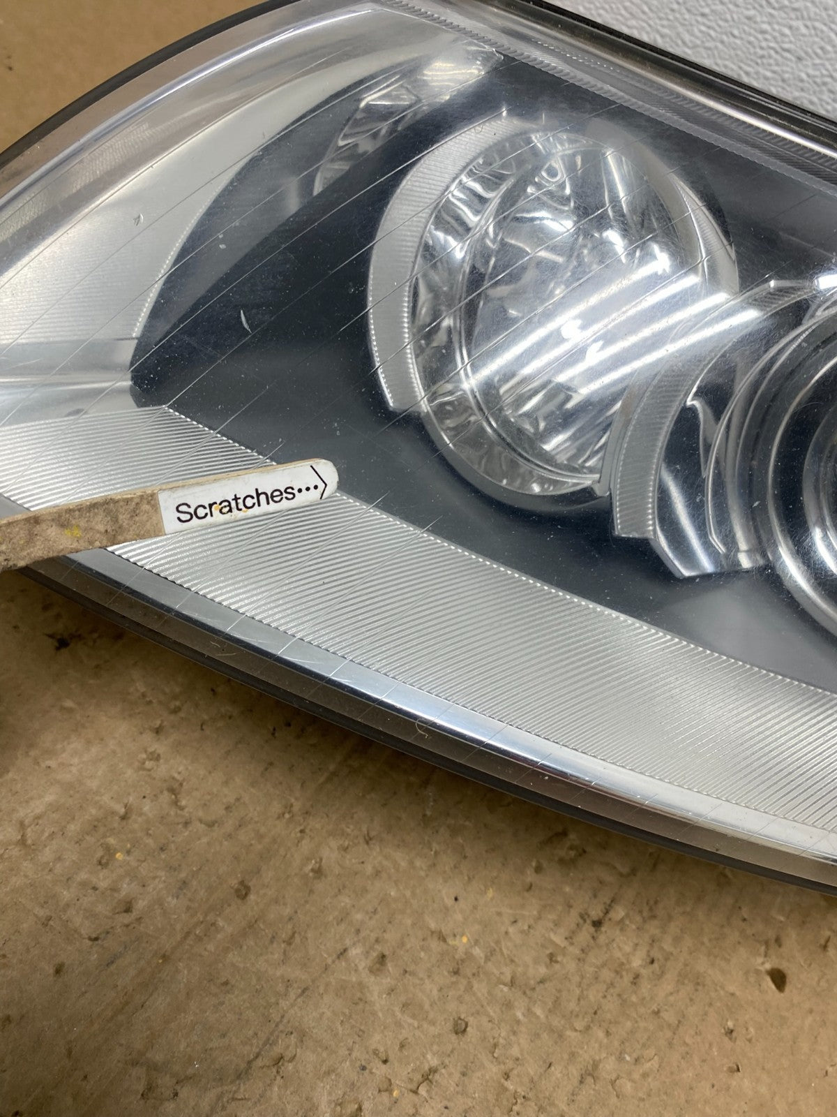 2005 to 2008 Audi A6 Left Driver Side Headlight Xenon HID OEM AC1370 DW3