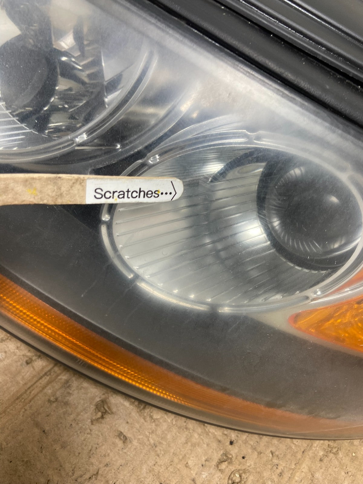 2007 2008 2009 Hyundai Santa Fe Left Driver LH Halogen Headlight Oem AA3765 DW3