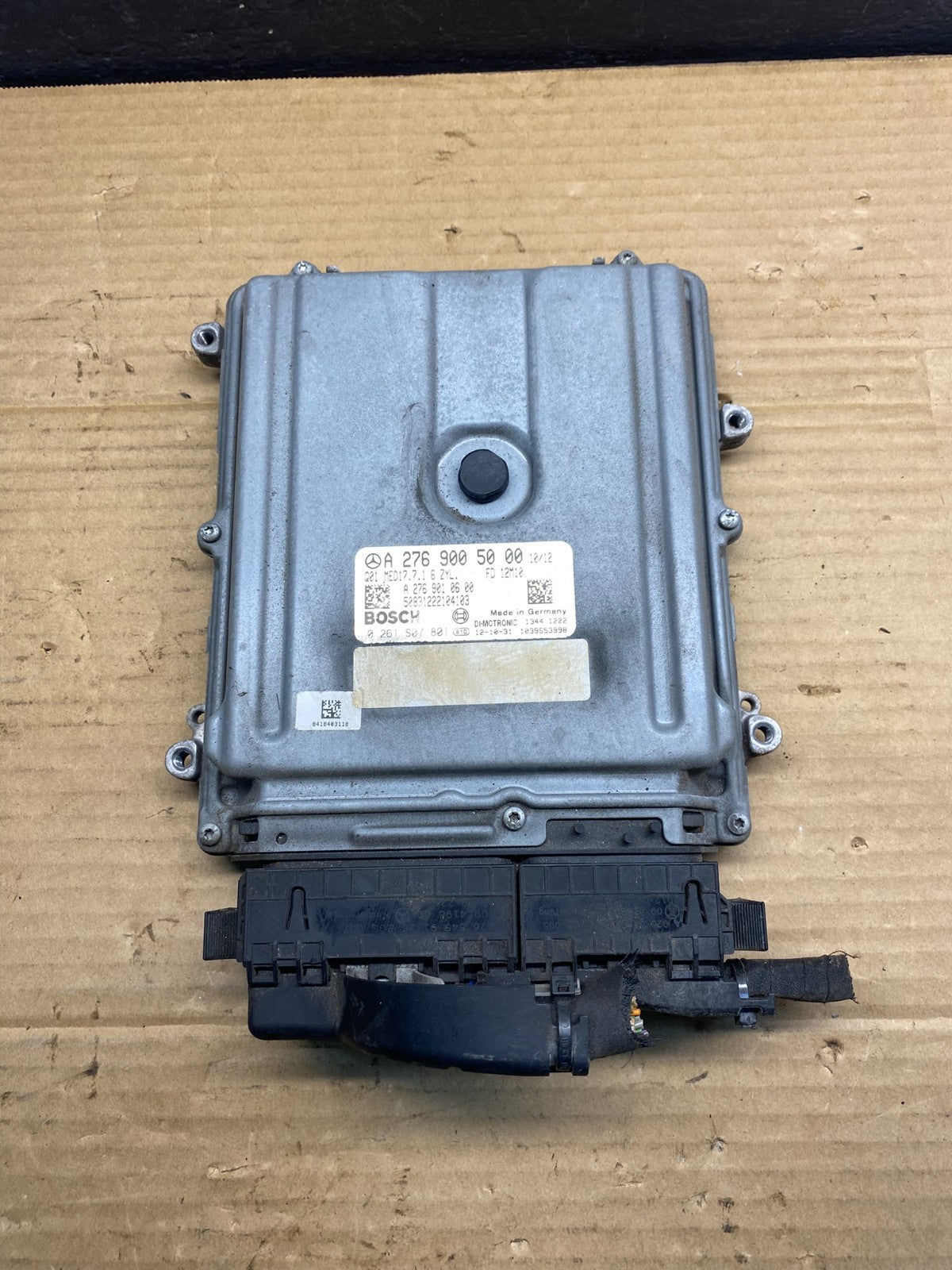 2012 to 2015 Mercedes C300 E350 Engine Computer Module ECM ECU ae6235 DG0