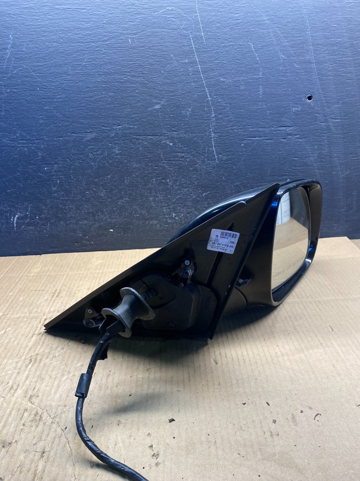 2009 to 2012 Audi Q5 Right Passenger Side Door View Power Mirror AD4920 DW10