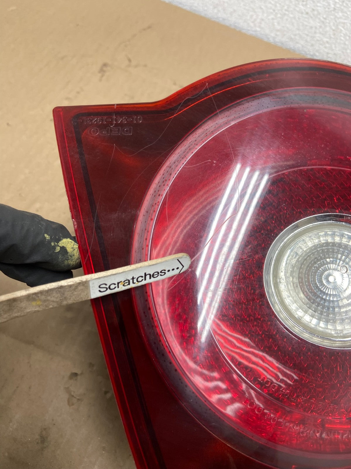 2008 2009 2010 Volkswagen Jetta Left LH Side Tail Light AB6273 LK3