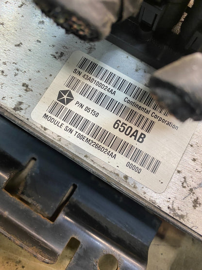 2012 2013 Jeep Grand Cherokee 3.6L Engine Computer ECU ECM 05150650ab AI7556 DG2