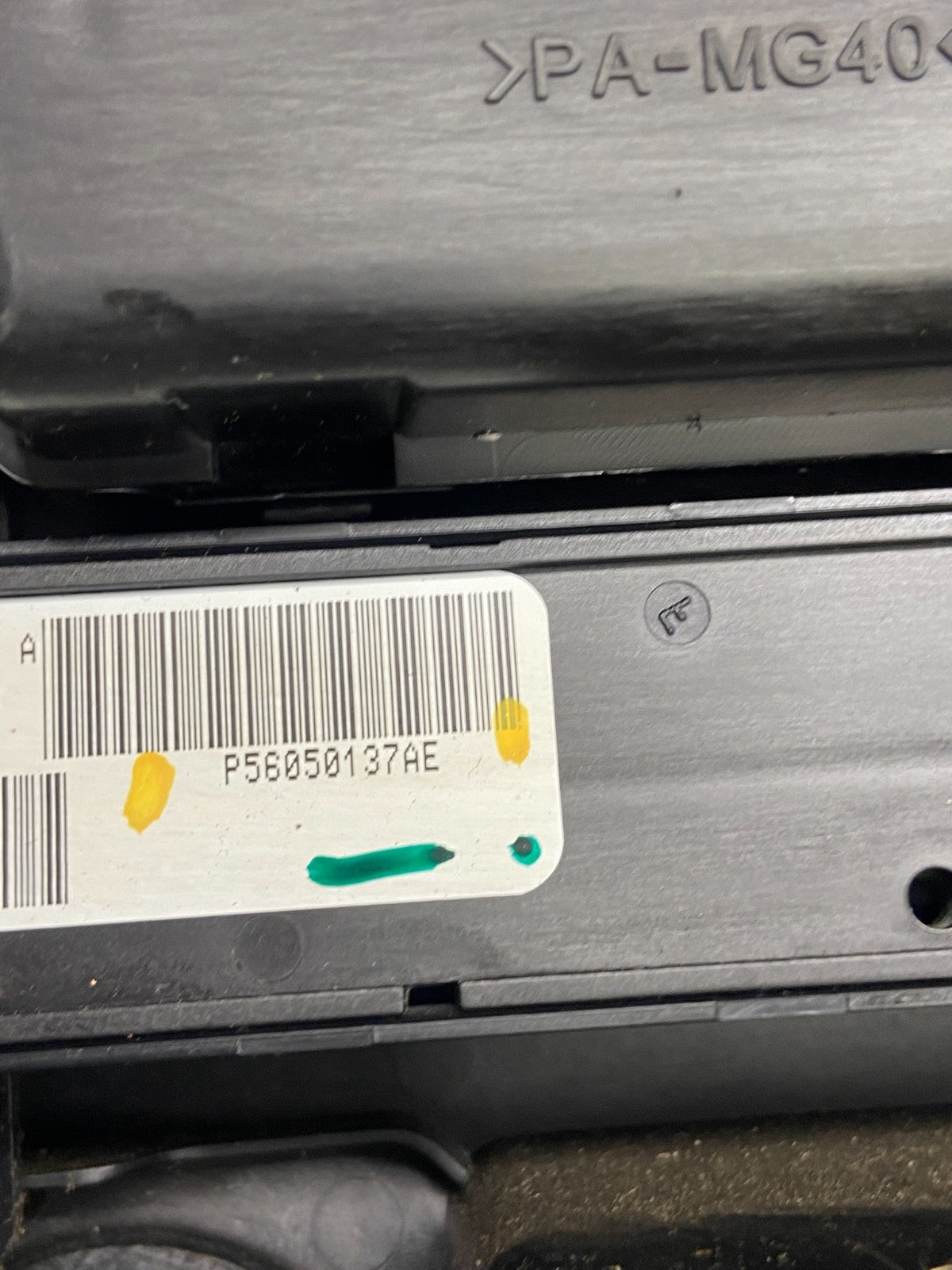 2005 2006 2007 Jeep Commander Grand Cherokee A/C Climate Control Bezel AE4470 DG5