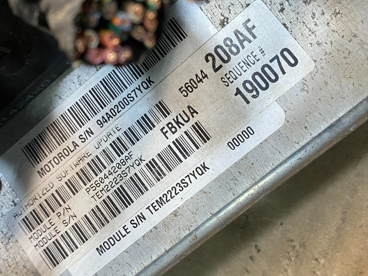 2004 Jeep Liberty 3.7L Engine ECU Computer Module ECM AH9964 DG2