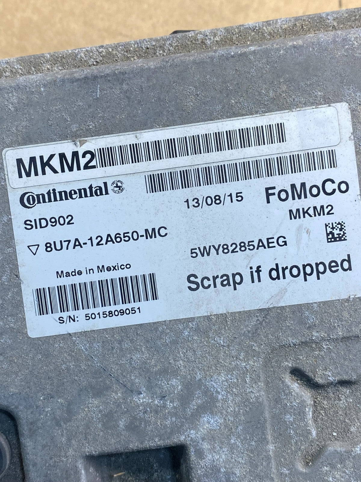 2008 - 2010 Ford Truck F250 F350 5.4L Engine Control Module ECU ECM ah4917 DG2
