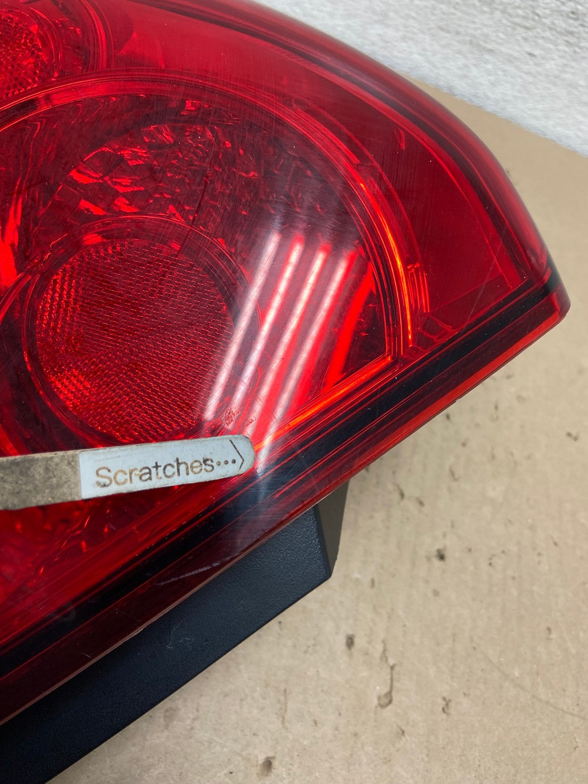 2006 to 2012 Chevrolet Impala Left Driver Lh Side Tail Light AG6773 LK3