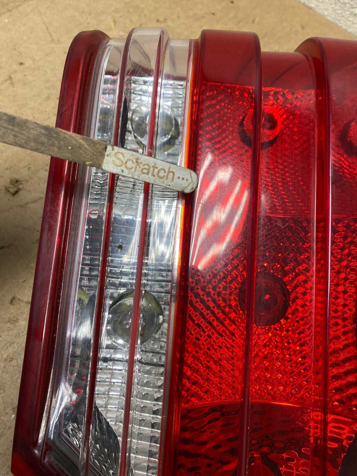 1998 to 1999 Mercedes-Benz W140 Right Passenger Side Rh Tail light OEM W9095 DG3