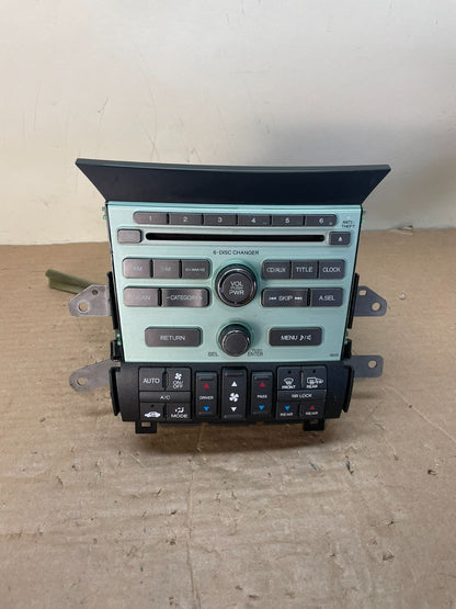 2009 to 2011 Honda Pilot AM FM CD Audio Radio Player Climate Control AI0500 DG0