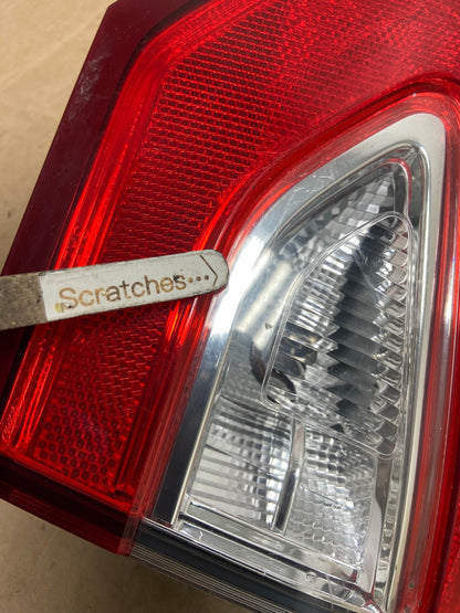 2013 to 2016 Ford Fusion Right Passenger RH Side Tail Light Inner AH9546 LK3