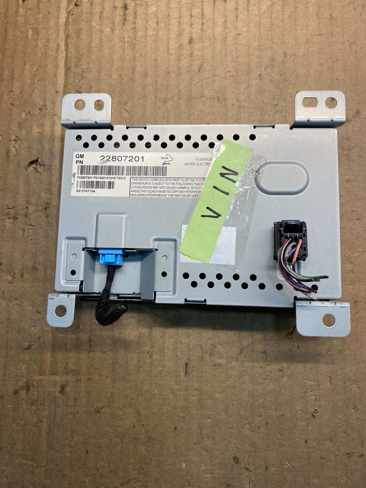 2010 - 2011 Chevrolet Equinox Radio Display Screen Information Dash Oem AA7820DG3