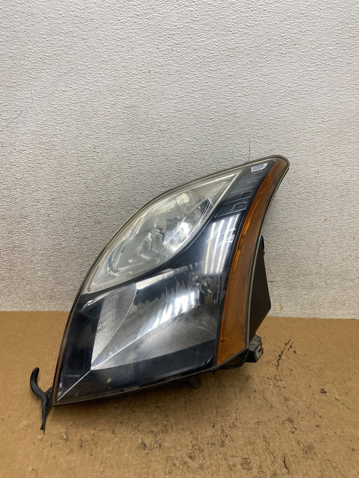 2010-2012 Nissan Sentra Halogen Left Driver LH Black Headlight Q8717 DW0
