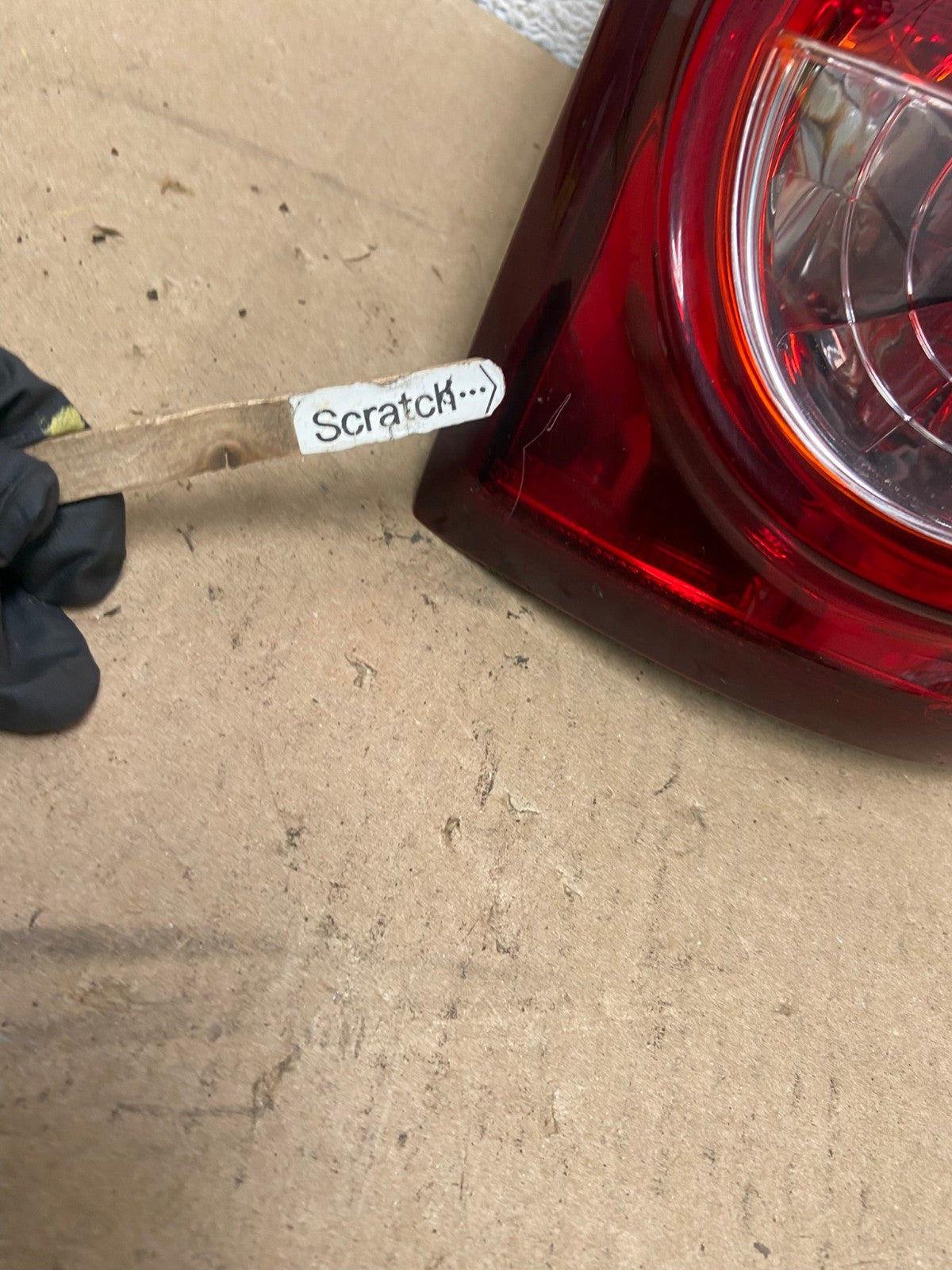 2007 - 2009 Dodge Ram 1500 2500 Right Passenger Rh Side Tail Light AG4801 LK4